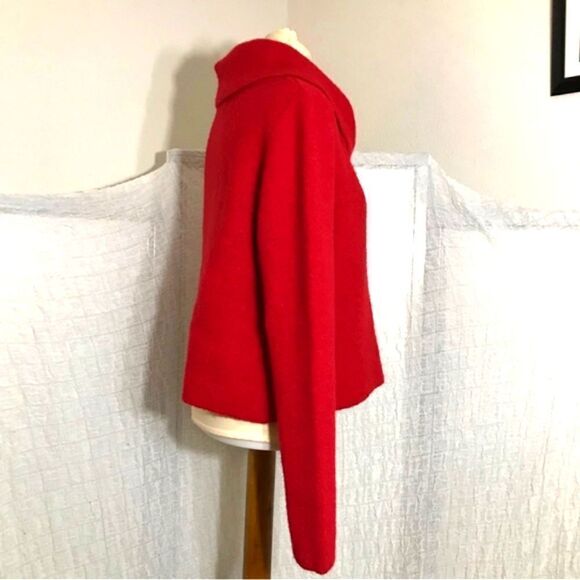 Adrienne Vittadini Red Wool Blend Sweater Size M - Picture 2 of 10